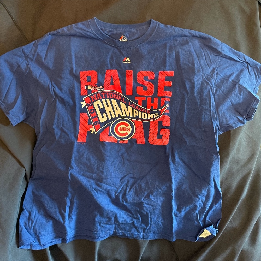 2016 Cubs Raise The Flag T-shirt